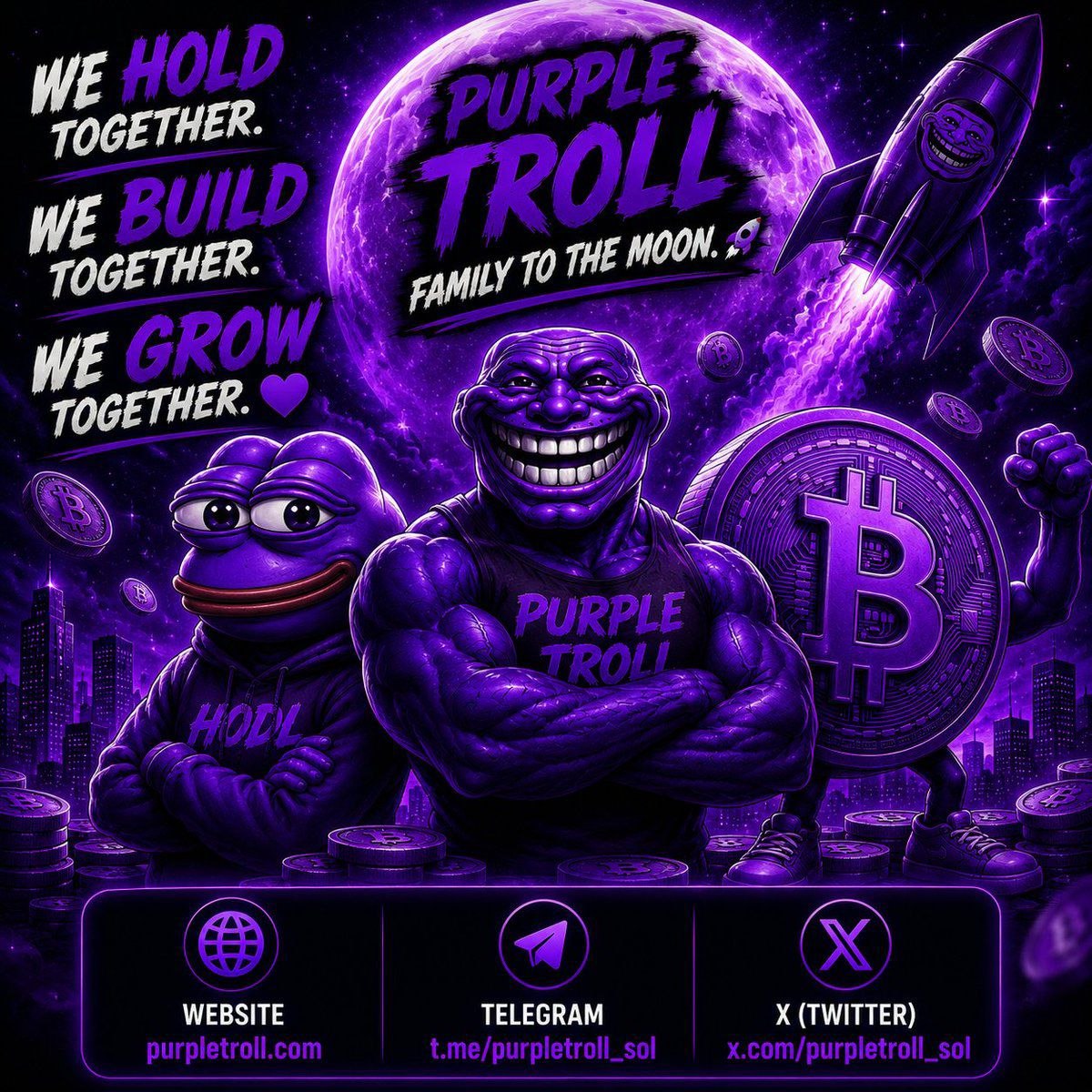 Purple Troll Meme 11