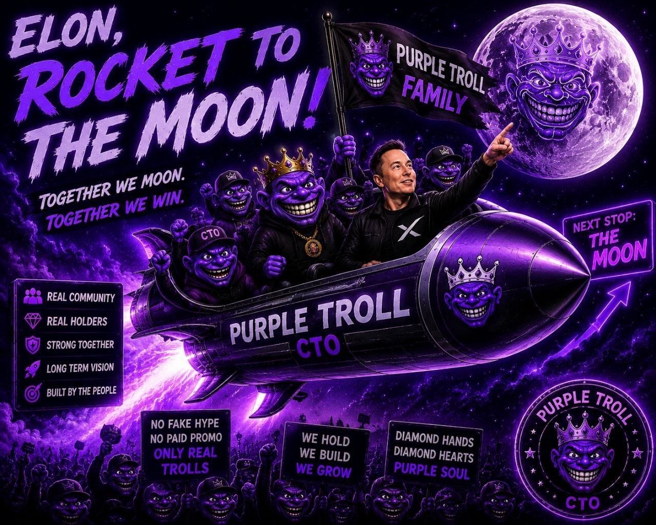 Purple Troll Meme 4